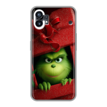 Силиконовый чехол на Nothing Phone (1) с принтом Новый год