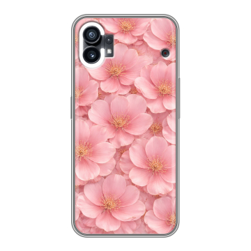 Силиконовый чехол на Nothing Phone (1) с принтом женский