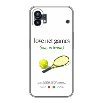 Силиконовый чехол на Nothing Phone (1) с принтом для девочек