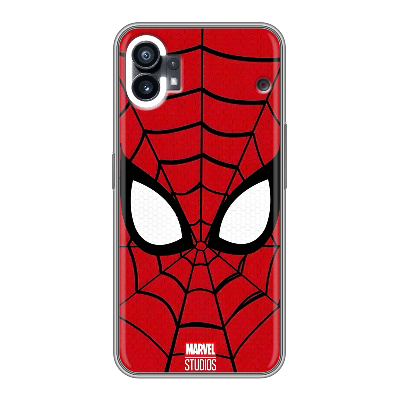 Силиконовый противоударный чехол на Nothing Phone (1) с принтом человек паук spiderman Силиконовый противоударный чехол на Nothing Phone (1) с принтом человек паук spiderman