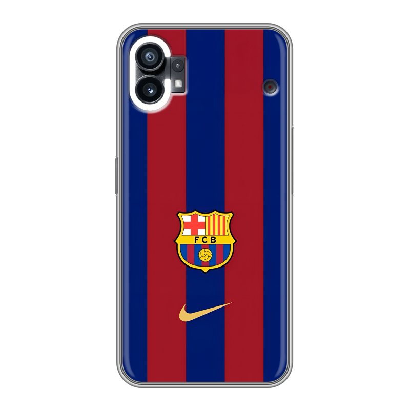 Силиконовый чехол на Nothing Phone (1) с принтом Барселона Barcelona Силиконовый чехол на Nothing Phone (1) с принтом Барселона Barcelona