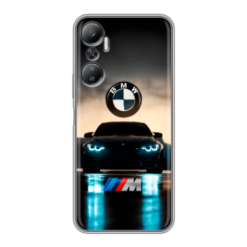 Силиконовый противоударный чехол на Infinix Hot 20 с принтом БМВ BMW