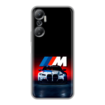 Силиконовый противоударный чехол на Infinix Hot 20 с принтом БМВ BMW
