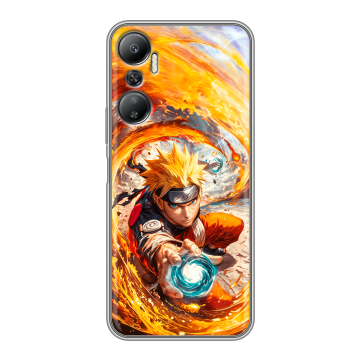 Силиконовый противоударный чехол на Infinix Hot 20 с принтом Аниме Наруто Naruto Силиконовый противоударный чехол на Infinix Hot 20 с принтом Аниме Наруто Naruto