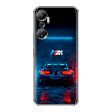 Силиконовый противоударный чехол на Infinix Hot 20 с принтом BMW БМВ Силиконовый противоударный чехол на Infinix Hot 20 с принтом BMW БМВ