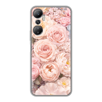 Силиконовый противоударный чехол на Infinix Hot 20 с принтом женский Силиконовый противоударный чехол на Infinix Hot 20 с принтом женский
