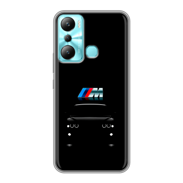 Силиконовый чехол на Infinix Hot 20i с принтом БМВ BMW