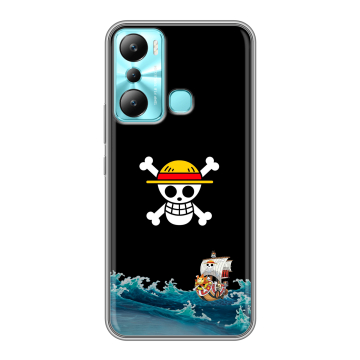 Силиконовый чехол на Infinix Hot 20i с принтом One Piece Ван Пис