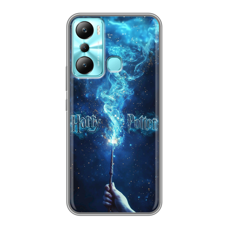 Силиконовый чехол на Infinix Hot 20i с принтом Harry Potter Гарри Поттер Силиконовый чехол на Infinix Hot 20i с принтом Harry Potter Гарри Поттер