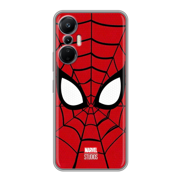 Силиконовый чехол на Infinix Hot 20S с принтом человек паук spiderman Силиконовый чехол на Infinix Hot 20S с принтом человек паук spiderman