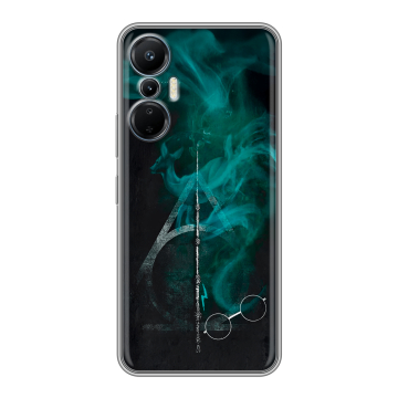 Силиконовый чехол на Infinix Hot 20S с принтом Гарри Поттер Harry Potter