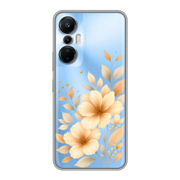 Силиконовый чехол на Infinix Hot 20S с принтом для девушки Силиконовый чехол на Infinix Hot 20S с принтом для девушки