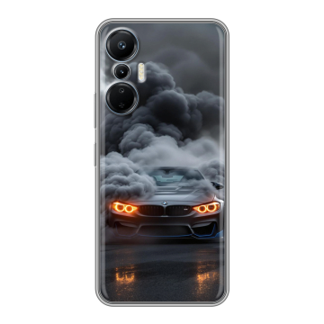 Силиконовый чехол на Infinix Hot 20S с принтом BMW БМВ Силиконовый чехол на Infinix Hot 20S с принтом BMW БМВ
