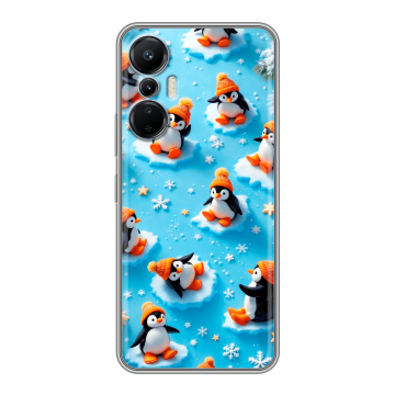 Силиконовый чехол на Infinix Hot 20S с принтом Новый год Силиконовый чехол на Infinix Hot 20S с принтом Новый год