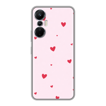 Силиконовый чехол на Infinix Hot 20S с принтом для девочек
