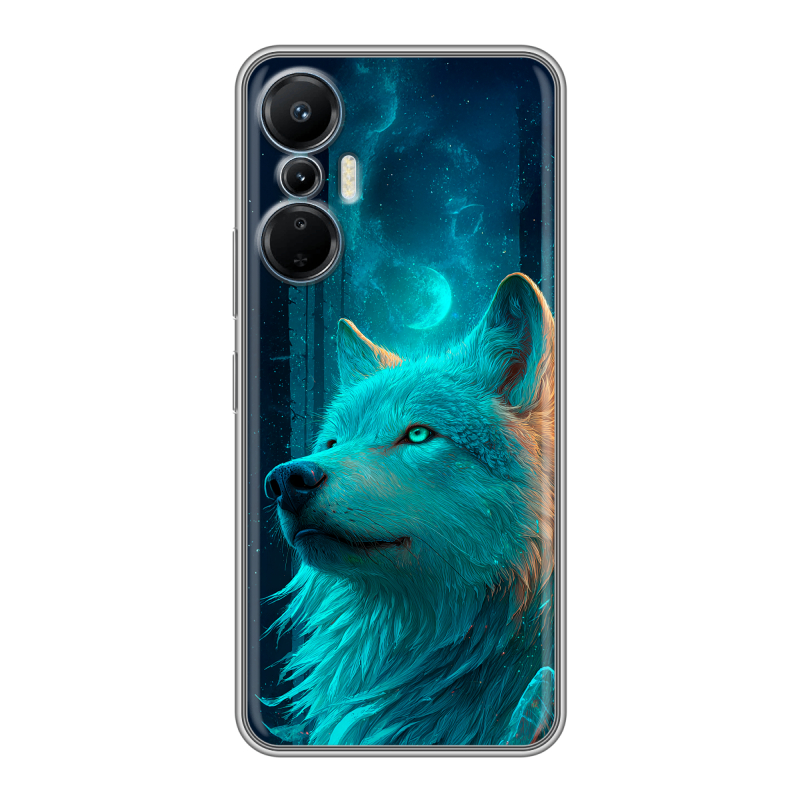 Силиконовый противоударный чехол на Infinix Hot 20S с принтом бабочки саккура Силиконовый противоударный чехол на Infinix Hot 20S с принтом бабочки саккура