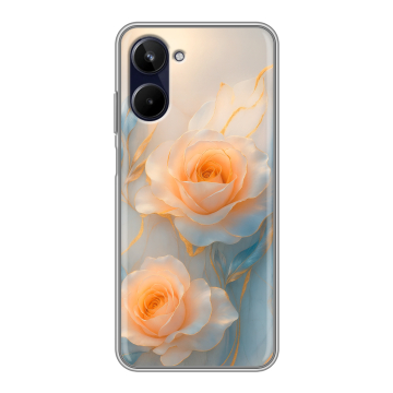 Силиконовый чехол на Realme 10 4G с принтом Женский