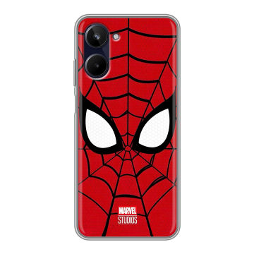 Силиконовый чехол на Realme 10 4G с принтом человек паук spiderman Силиконовый чехол на Realme 10 4G с принтом человек паук spiderman