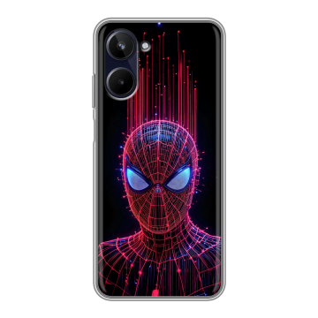 Силиконовый чехол на Realme 10 4G с принтом Spiderman Человек паук