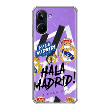 Силиконовый чехол на Realme 10 4G с принтом Real Madrid Реал Мадрид