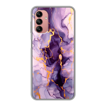 Силиконовый чехол на Samsung Galaxy A04s с принтом Мрамор