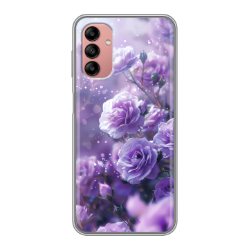 Силиконовый чехол на Samsung Galaxy A04s с принтом Розы цветы Силиконовый чехол на Samsung Galaxy A04s с принтом Розы цветы