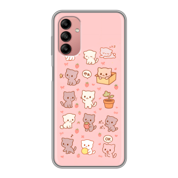 Силиконовый чехол на Samsung Galaxy A04s с принтом Hello Kitty Хелоу Кити Силиконовый чехол на Samsung Galaxy A04s с принтом Hello Kitty Хелоу Кити