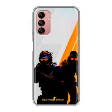 Силиконовый чехол на Samsung Galaxy A04s с принтом Контер страйк Counter strike Силиконовый чехол на Samsung Galaxy A04s с принтом Контер страйк Counter strike