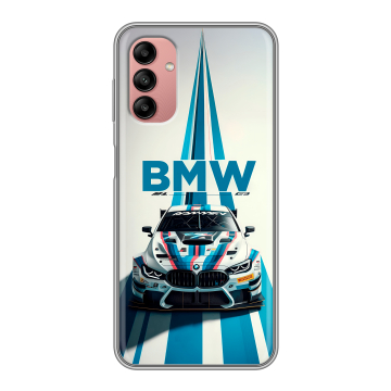 Силиконовый чехол на Samsung Galaxy A04s с принтом БМВ BMW