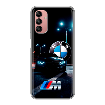 Силиконовый чехол на Samsung Galaxy A04s с принтом БМВ BMW Силиконовый чехол на Samsung Galaxy A04s с принтом БМВ BMW