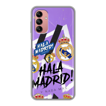 Силиконовый чехол на Samsung Galaxy A04s с принтом Real Madrid Реал Мадрид
