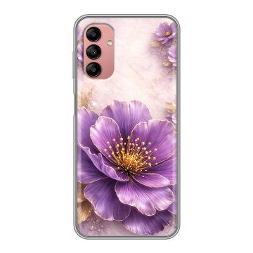 Силиконовый чехол на Samsung Galaxy A04s с принтом женский
