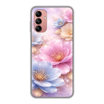 Силиконовый чехол на Samsung Galaxy A04s с принтом женский