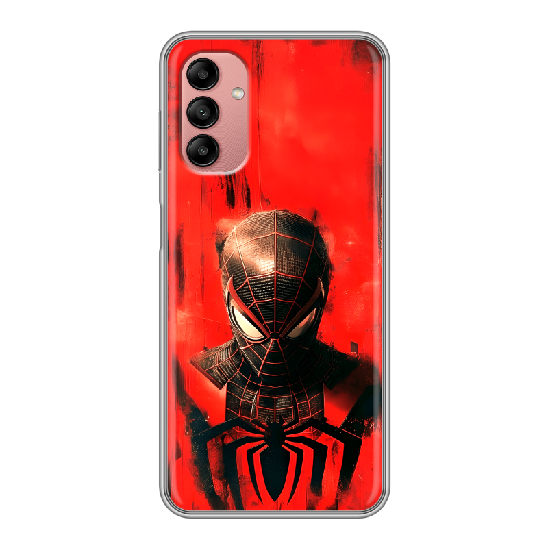 Силиконовый чехол на Samsung Galaxy A04s с принтом человек паук spiderman Силиконовый чехол на Samsung Galaxy A04s с принтом человек паук spiderman