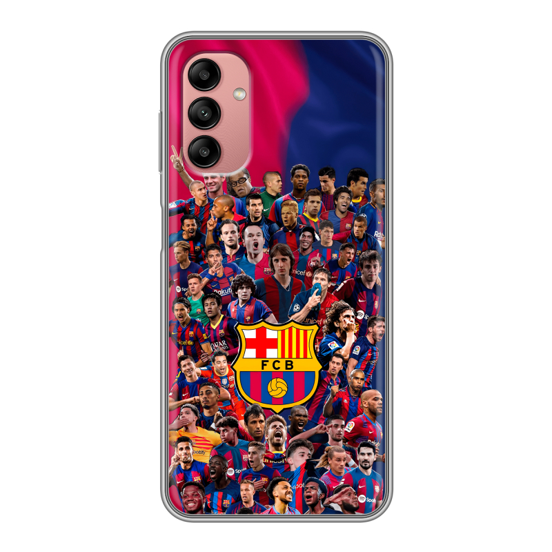 Силиконовый чехол на Samsung Galaxy A04s с принтом Барселона Barcelona Силиконовый чехол на Samsung Galaxy A04s с принтом Барселона Barcelona