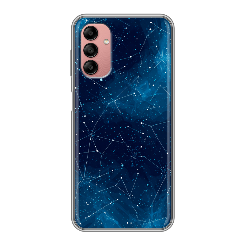 Силиконовый чехол на Samsung Galaxy A04s с принтом Космос звезды Силиконовый чехол на Samsung Galaxy A04s с принтом Космос звезды