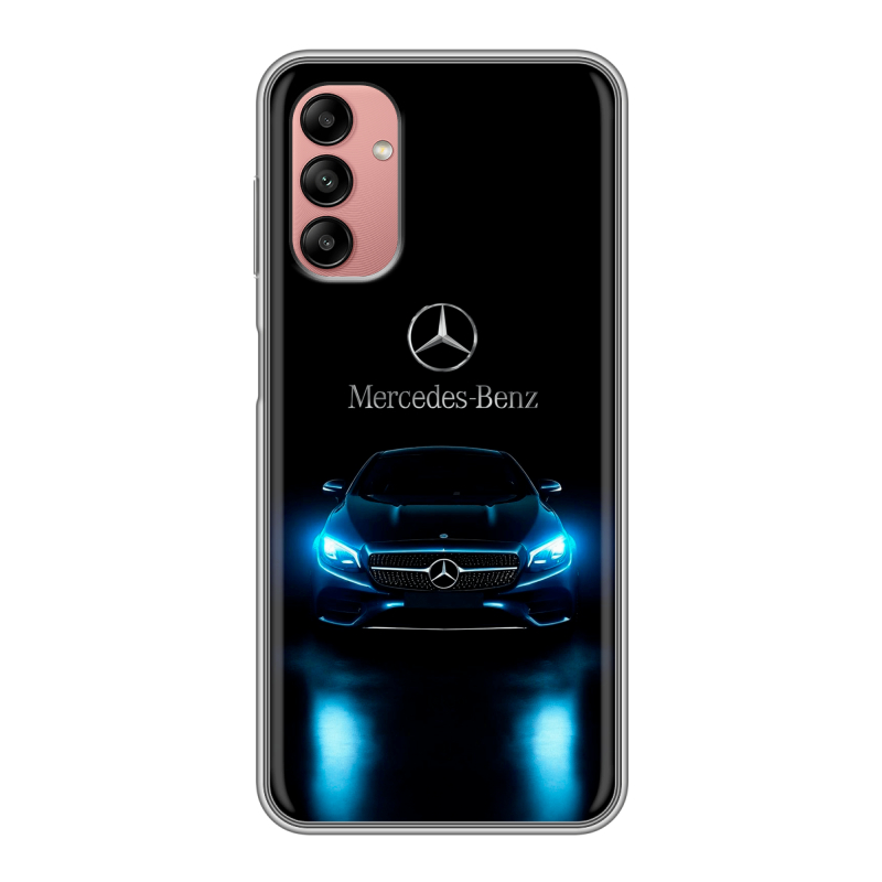Силиконовый чехол на Samsung Galaxy A04s с принтом Mercedes Мерседес Силиконовый чехол на Samsung Galaxy A04s с принтом Mercedes Мерседес