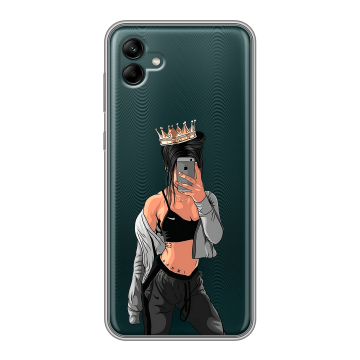 Силиконовый чехол на Samsung Galaxy A04 с принтом Женские принты Силиконовый чехол на Samsung Galaxy A04 с принтом Женские принты