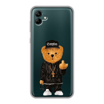 Силиконовый чехол на Samsung Galaxy A04 с принтом Мишка Силиконовый чехол на Samsung Galaxy A04 с принтом Мишка