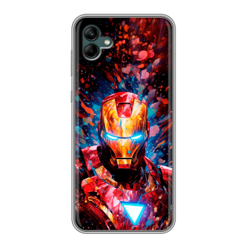 Силиконовый чехол на Samsung Galaxy A04 с принтом Железный человек Ironman Силиконовый чехол на Samsung Galaxy A04 с принтом Железный человек Ironman
