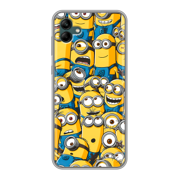 Силиконовый чехол на Samsung Galaxy A04 с принтом Миньоны Силиконовый чехол на Samsung Galaxy A04 с принтом Миньоны