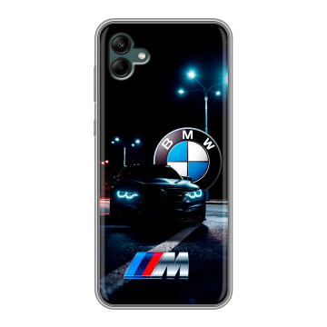 Силиконовый чехол на Samsung Galaxy A04 с принтом БМВ BMW