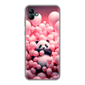 Силиконовый чехол на Samsung Galaxy A04 с принтом Панда