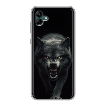 Силиконовый чехол на Samsung Galaxy A04 с принтом Волк Силиконовый чехол на Samsung Galaxy A04 с принтом Волк
