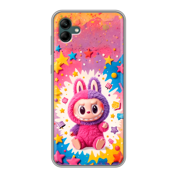 Силиконовый чехол на Samsung Galaxy A04 с принтом Labubu Лабубу Силиконовый чехол на Samsung Galaxy A04 с принтом Labubu Лабубу