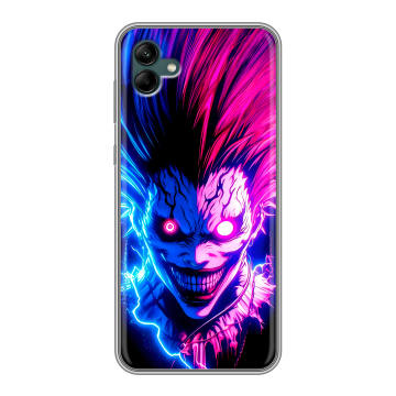 Силиконовый чехол на Samsung Galaxy A04 с принтом Death note Тетрадь смерти