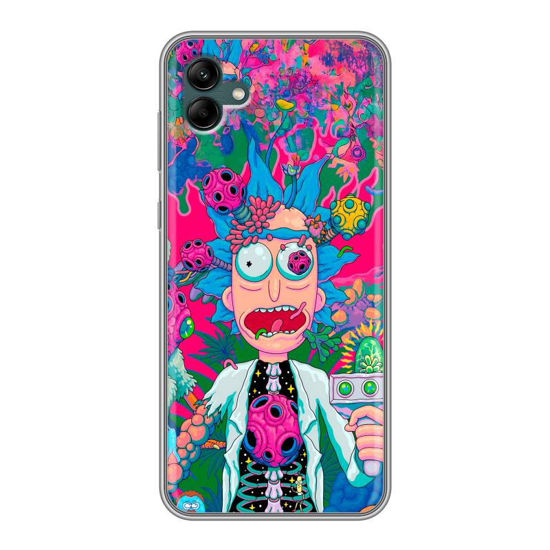 Силиконовый чехол на Samsung Galaxy A04 с принтом Рик и Морти Rick Morty Силиконовый чехол на Samsung Galaxy A04 с принтом Рик и Морти Rick Morty