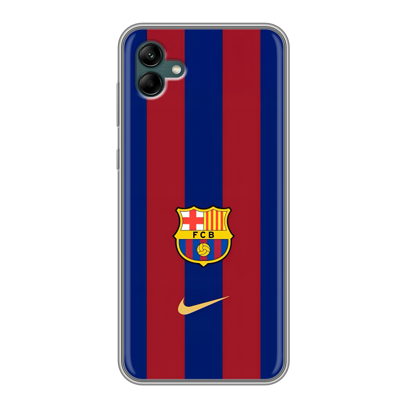 Силиконовый чехол на Samsung Galaxy A04 с принтом Барселона Barcelona Силиконовый чехол на Samsung Galaxy A04 с принтом Барселона Barcelona