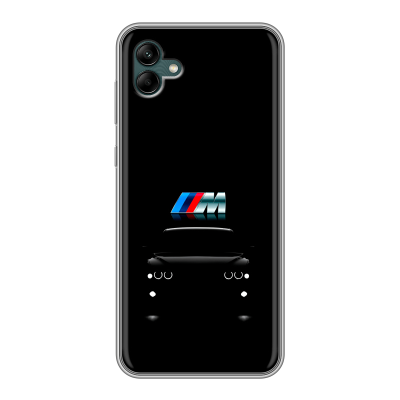 Силиконовый противоударный чехол на Samsung Galaxy A04 с принтом БМВ BMW Силиконовый противоударный чехол на Samsung Galaxy A04 с принтом БМВ BMW
