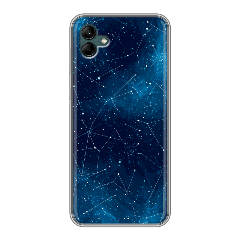 Силиконовый чехол на Samsung Galaxy A04 с принтом Космос звезды Силиконовый чехол на Samsung Galaxy A04 с принтом Космос звезды